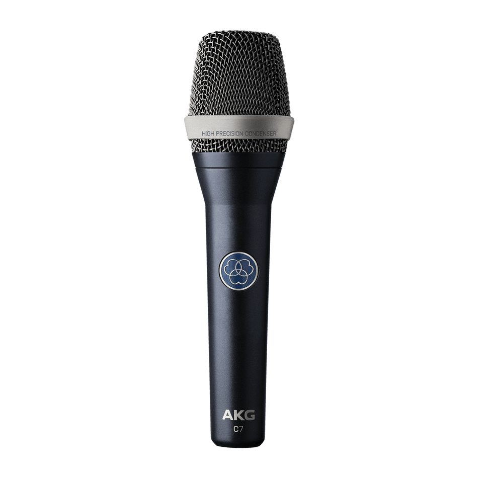 AKG C7 - Micrófono de condensador vocal supercardioide con cápsula chapada en oro (20 Hz–20 kHz, 150 dB SPL)
