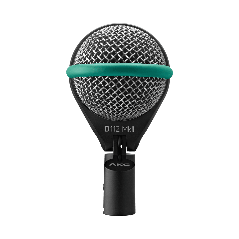 AKG D112 MKII - Micrófono dinámico cardioide para bombo y graves con montaje flexible integrado