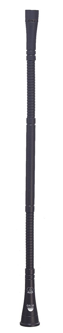 AKG GN30 - Cuello de cisne modular de 30 cm con salida Mini XLR y adaptador phantom para instalaciones fijas
