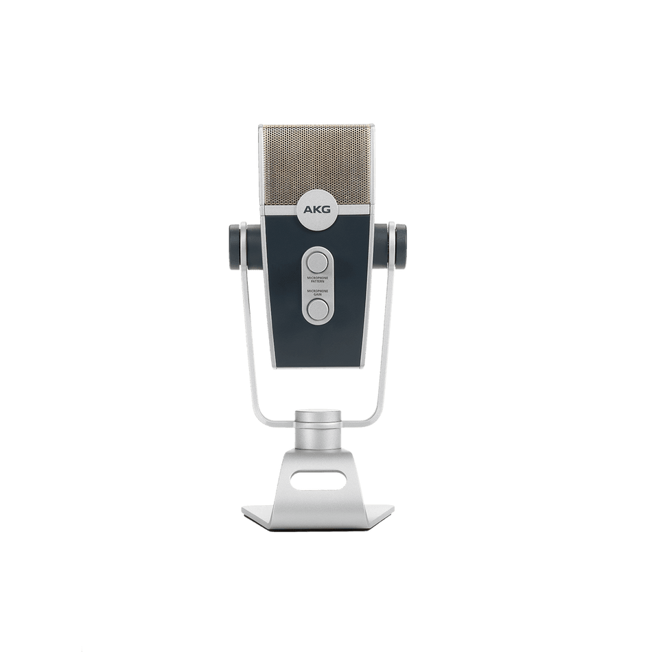 AKG C44-USB Lyra - Micrófono USB multipatrón 24-bit/192 kHz con monitorización sin latencia