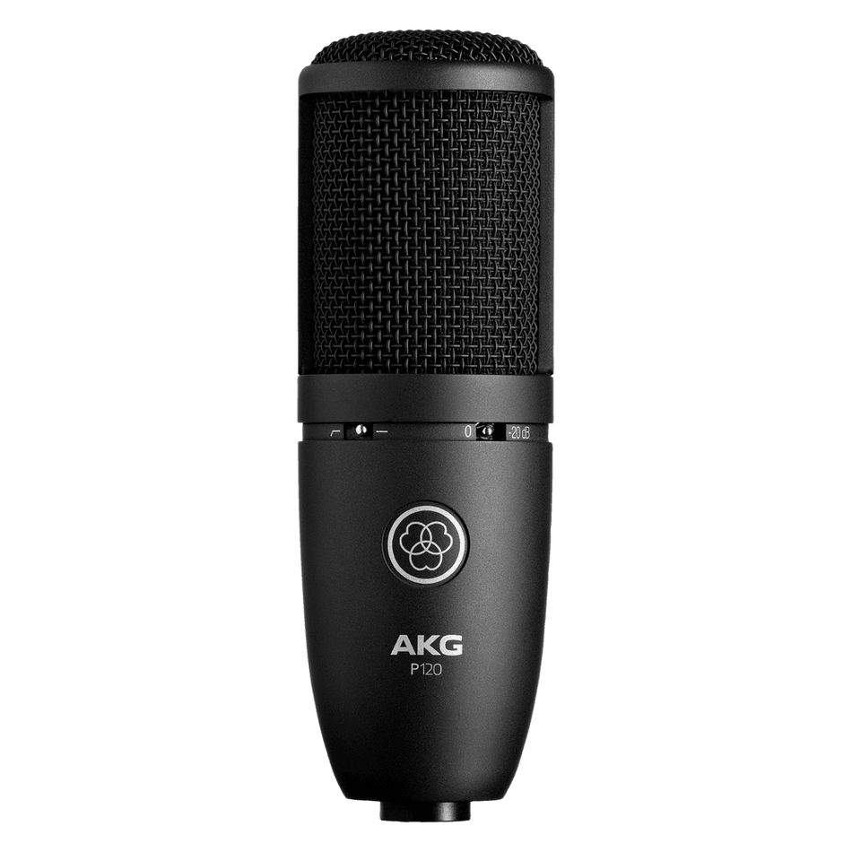AKG P120 - Large Diaphragm Condenser Microphone with Cardioid Polar Pattern