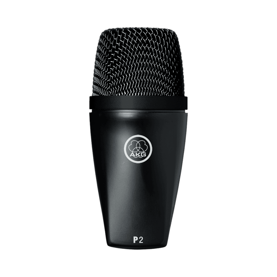 AKG P2 - Micrófono dinámico cardioide para bombo, bajos y metales (Perception Live)