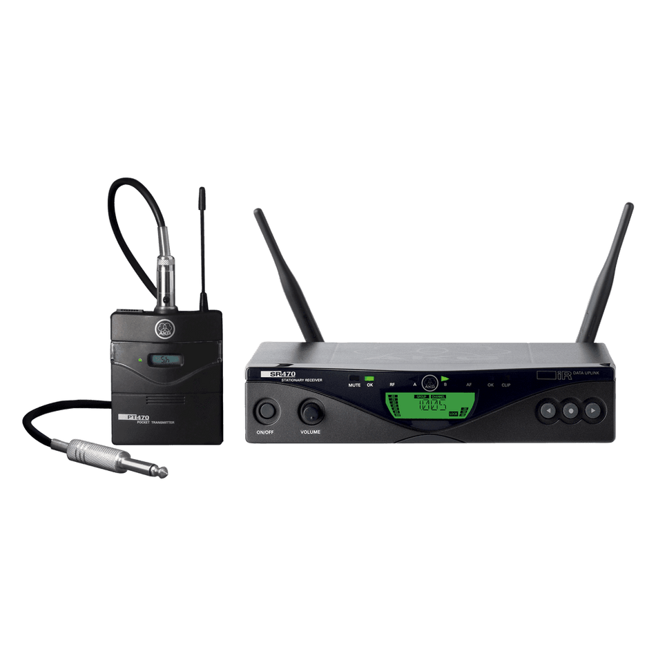 AKG WMS470INSETBD9U50MW - UHF Band 9 Wireless System with Beltpack and Receiver