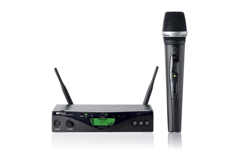 AKG WMS470C5SETBD9 - UHF Band 9 Wireless System with C5 Microphone and Receiver