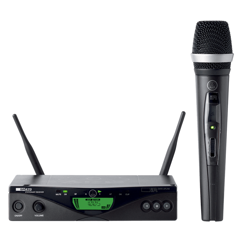 AKG WMS470D5SETBD9 - UHF Band 9 Wireless System with D5 Microphone and Receiver