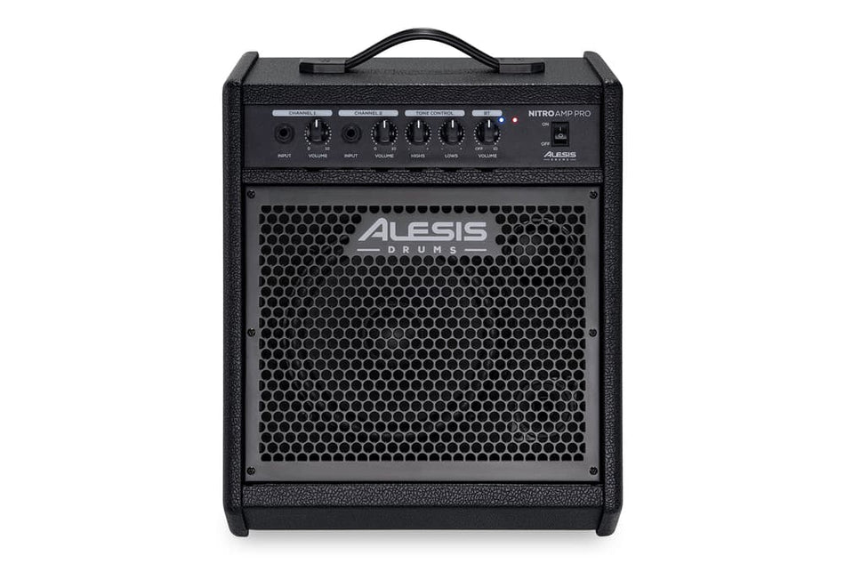 Alesis Nitro Amp Pro - Monitor de suelo compacto de 80 W para batería electrónica con Bluetooth