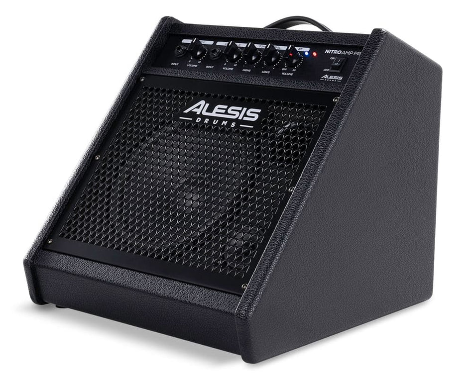 Alesis Nitro Amp Pro - Monitor de suelo compacto de 80 W para batería electrónica con Bluetooth