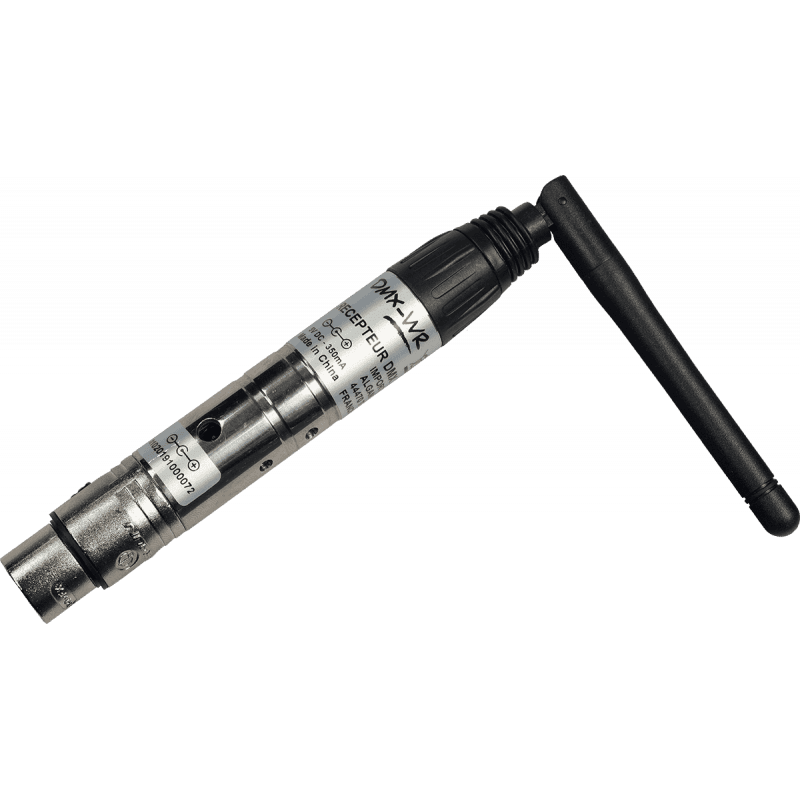 Algam DMX-WR – Receptor inalámbrico DMX hembra XLR 3 pines - Tempo Shop