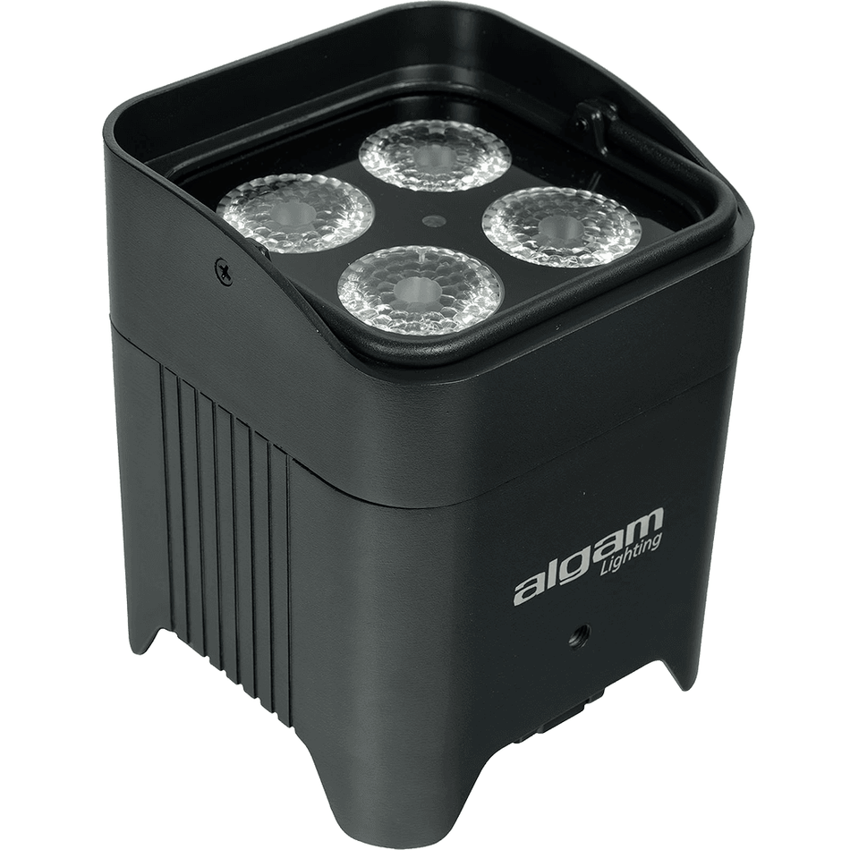 Algam EVENTPAR412HEXIP – Foco PAR LED 4×12W RGB IP65 con batería y W-DMX - Tempo Shop