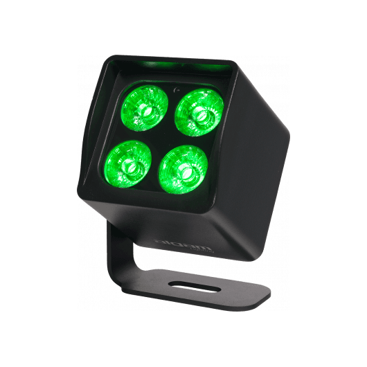 Algam EVENTPAR44QUADIP – Foco PAR LED 4×4W RGB+WW IP65 con batería y W-DMX - Tempo Shop