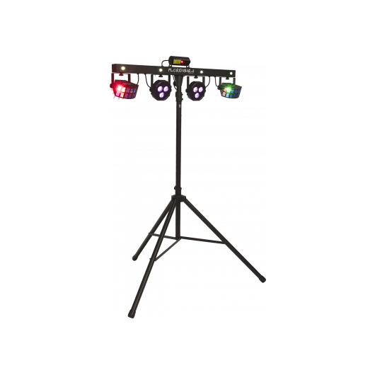 Algam FLORIDABAR-II – Sistema de Iluminación 4-en-1 con trípode y pedalera - Tempo Shop