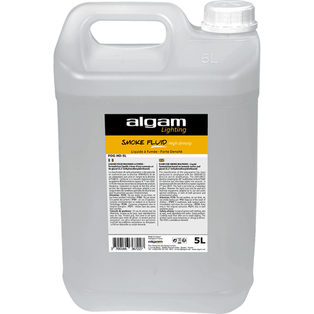 Algam FOG-HD-5L – Líquido de alta densidad para máquinas de humo, 5 L - Tempo Shop