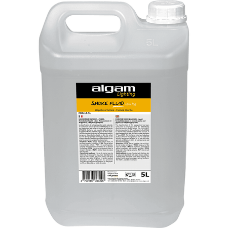 Algam FOGLF5L – Líquido de humo pesado “niebla baja”, 5 L - Tempo Shop