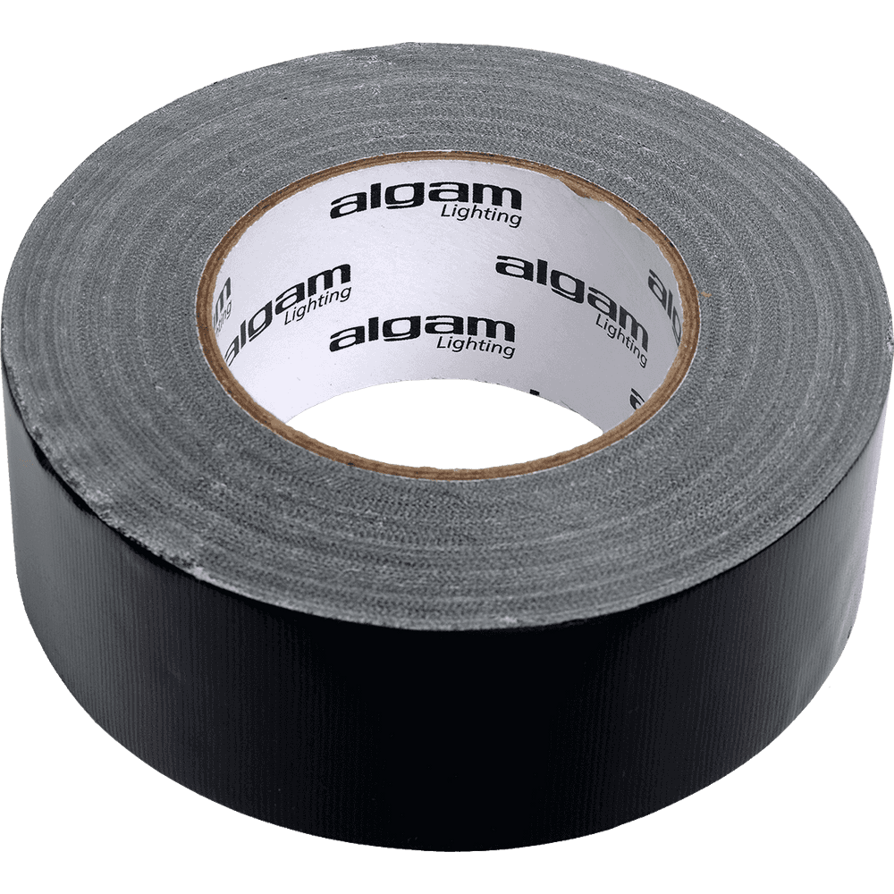 Algam GAFFER50NOIR - Rollo de cinta adhesiva negra de 50 metros - Tempo Shop