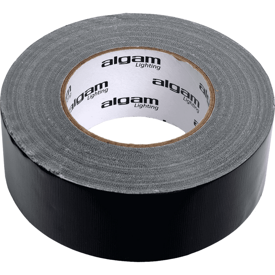 Algam GAFFER50NOIR - Rollo de cinta adhesiva negra de 50 metros - Tempo Shop