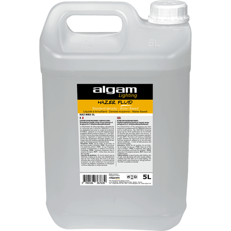 Algam HAZ-WBS-5L – Líquido de niebla de densidad media a base de agua, 5 L - Tempo Shop