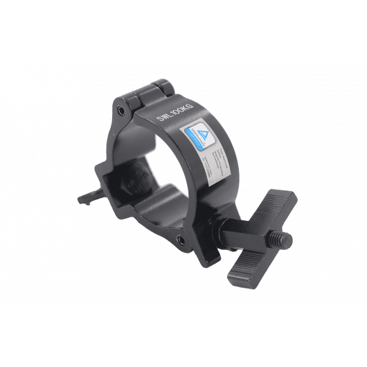 Algam HCB-4851-100KG – Abrazadera regulable 48–51 mm, capacidad 100 kg, negro - Tempo Shop