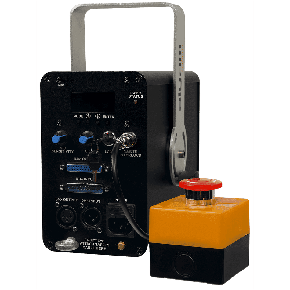 Algam INTERLOCK5M-SPEC – Botón de emergencia Interlock para Spectrum – Cable 5 m - Tempo Shop