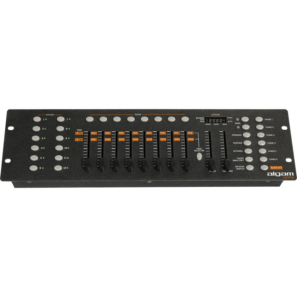 Algam LIGHT192 – Controlador DMX de 192 canales - Tempo Shop
