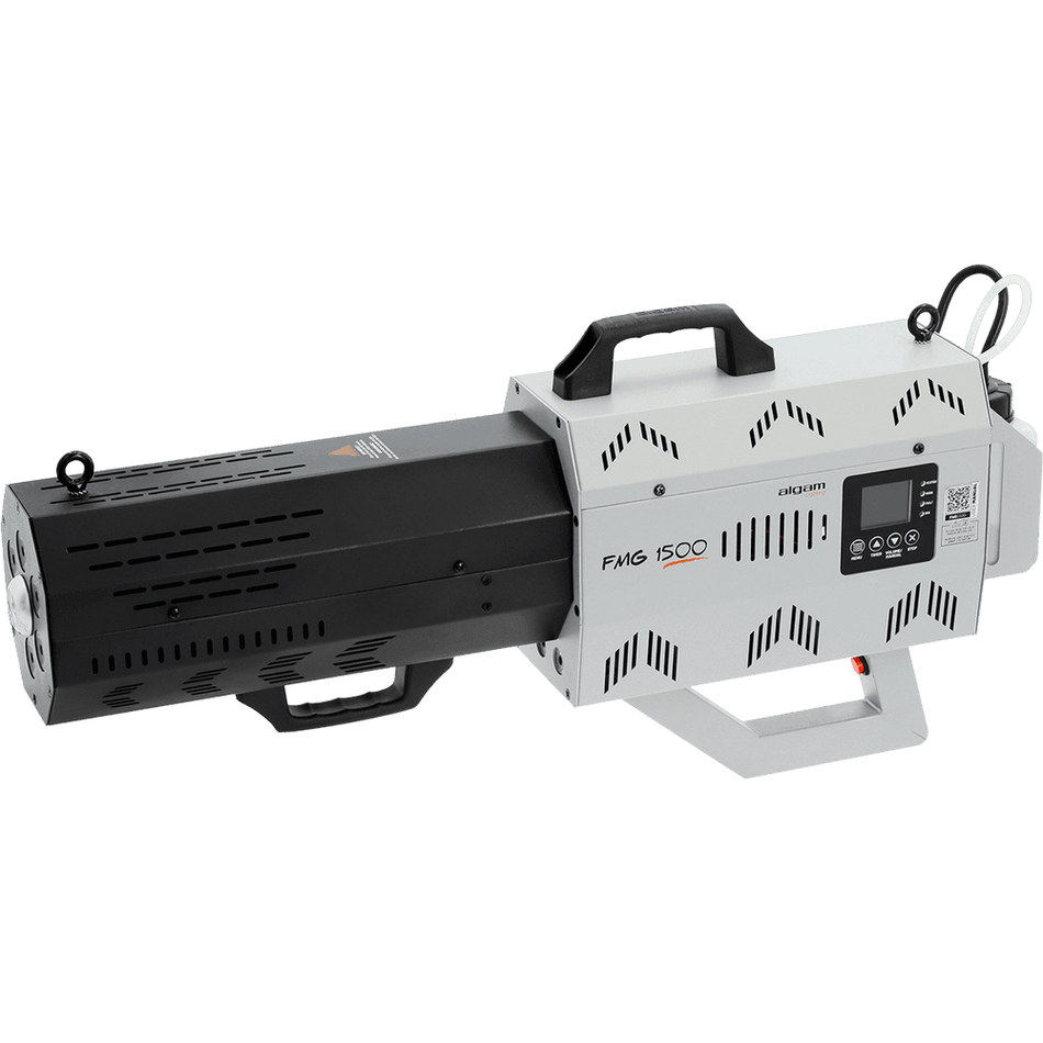 Algam Lighting FMG 1500 - Máquina de Humo Portátil Tipo Cañón 1500W con LEDs RGBA - Tempo Shop