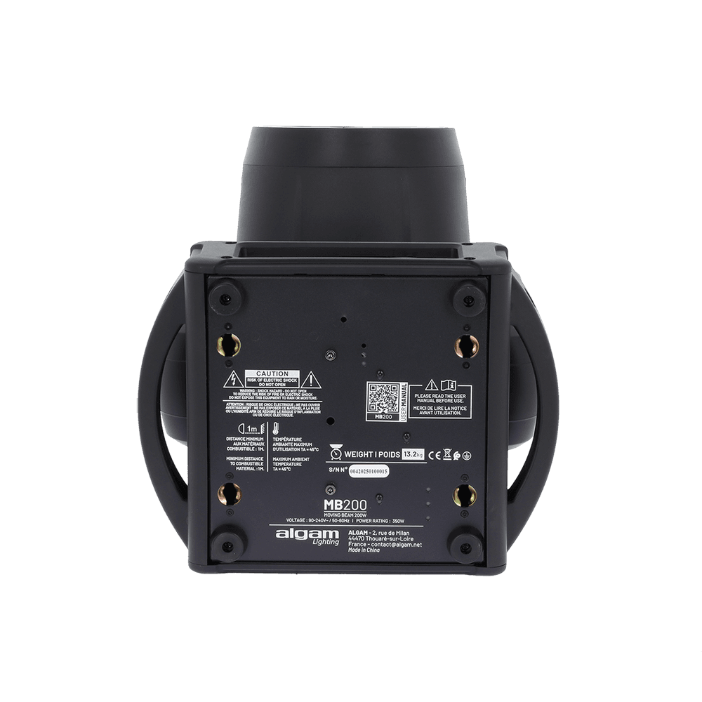 Algam MB200 – Cabeza Móvil Beam LED de 200 W - Tempo Shop