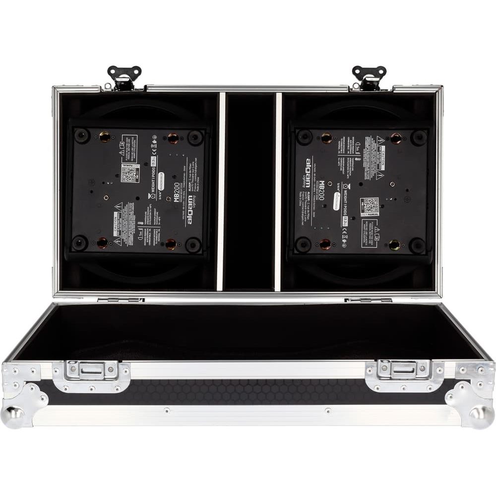 Algam MB200-FC – Flight Case con ruedas para 2× MB200 - Tempo Shop