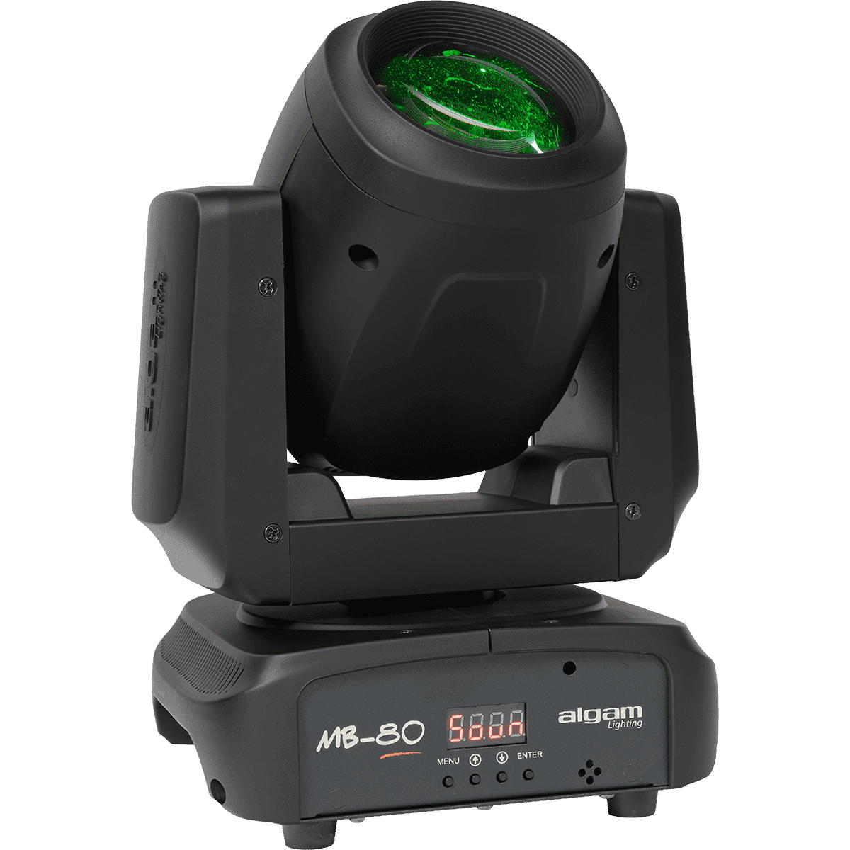 Algam MB80 - Cabeza móvil Beam LED blanco de 80W (efectos de color, arco iris y estroboscópico) - Tempo Shop