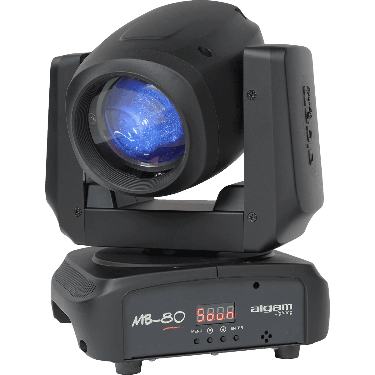 Algam MB80 - Cabeza móvil Beam LED blanco de 80W (efectos de color, arco iris y estroboscópico) - Tempo Shop