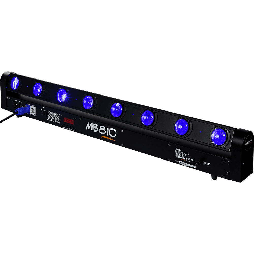 Algam MB810 – Barra LED motorizada 8×10W RGBW - Tempo Shop