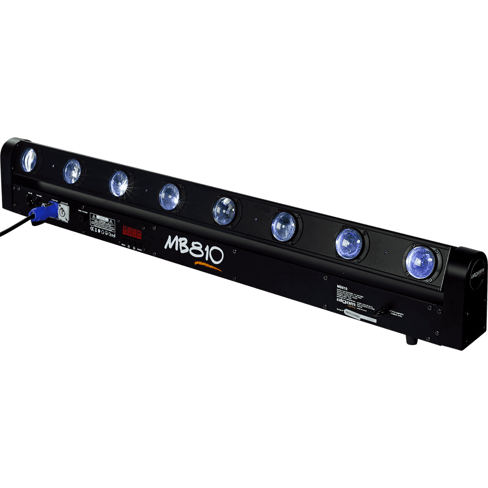 Algam MB810 – Barra LED motorizada 8×10W RGBW - Tempo Shop
