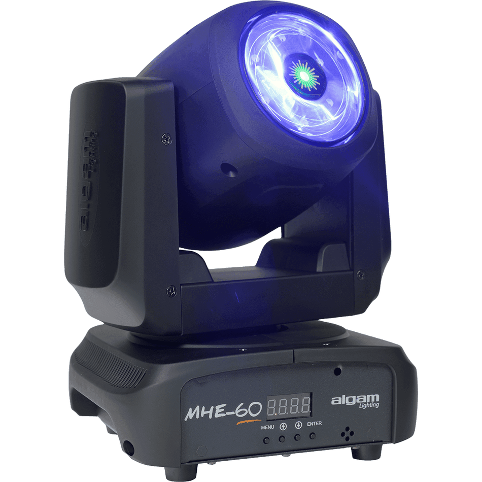 Algam MHE60 – Cabeza móvil LED WASH 6×15W RGBW + Láser verde 200 mW - Tempo Shop