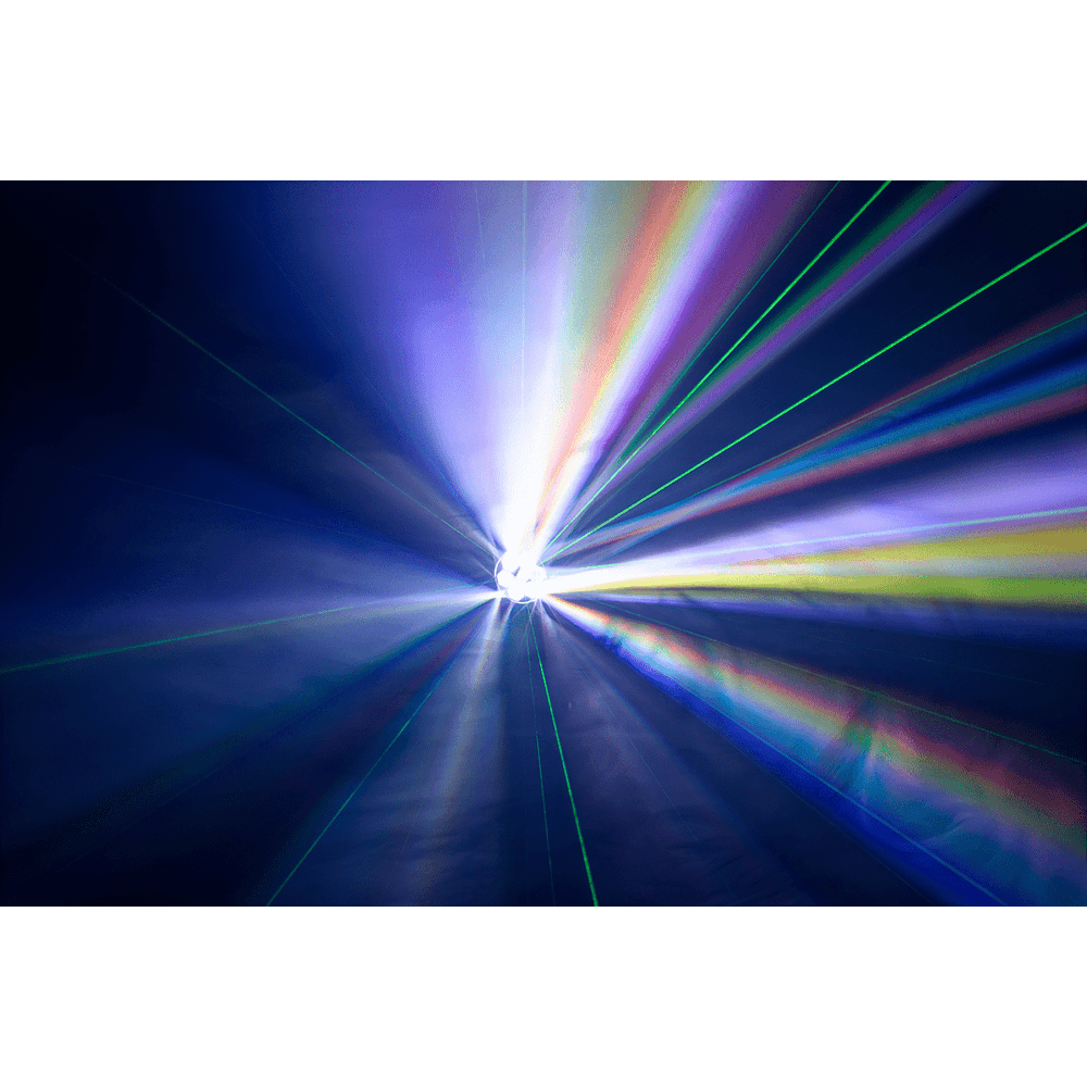 Algam MHE60 – Cabeza móvil LED WASH 6×15W RGBW + Láser verde 200 mW - Tempo Shop