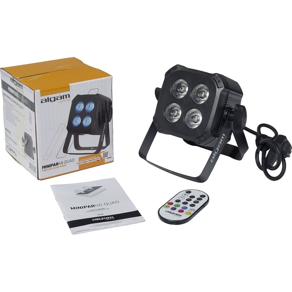 Algam MINIPAR46QUAD – Mini Par LED 4×6W RGBW - Tempo Shop