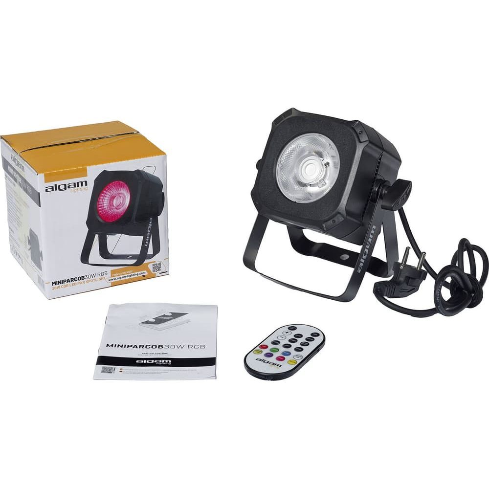 Algam MINIPARCOB30RGB – PAR LED COB compacto 30W RGB - Tempo Shop