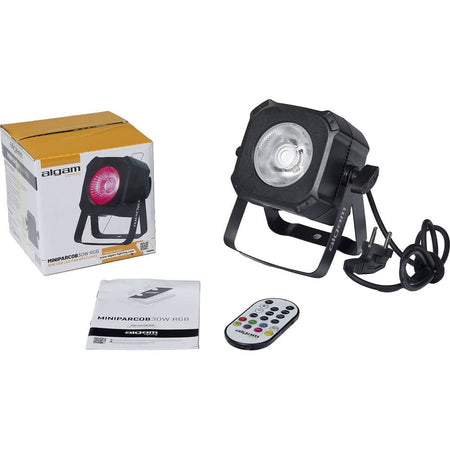 Algam MINIPARCOB30RGB – PAR LED COB compacto 30W RGB - Tempo Shop