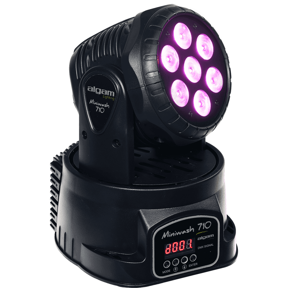Algam MINIWASH710 – Cabeza móvil Wash LED 7×10W RGBW - Tempo Shop