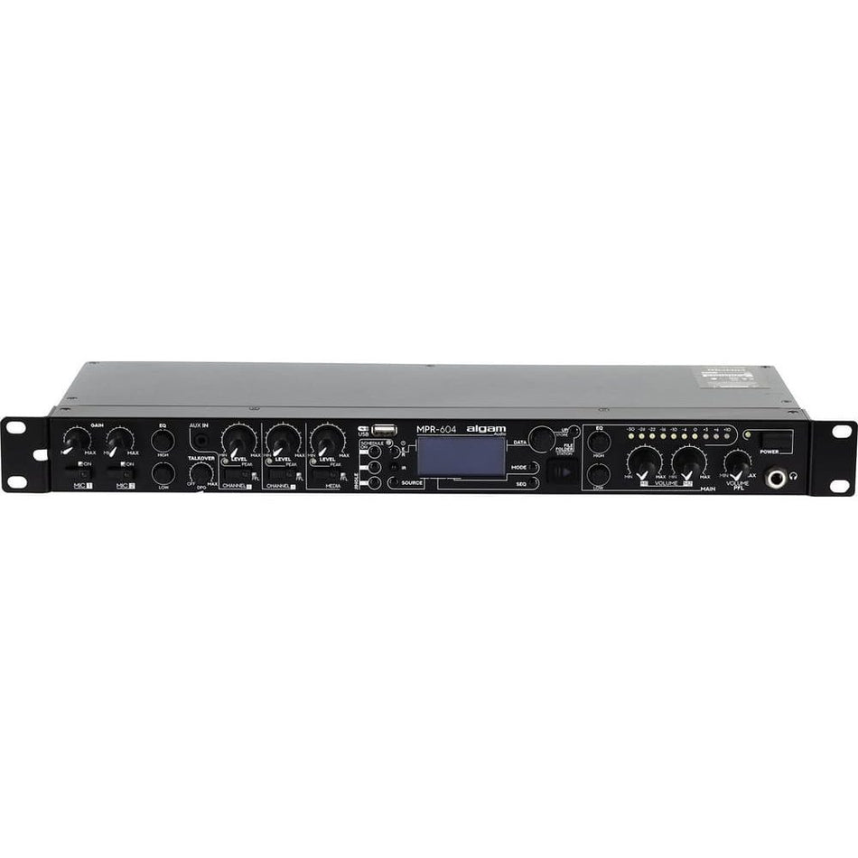 Algam MPR-604 – Mezclador amplificador multimedia rackeable de 6 entradas - Tempo Shop