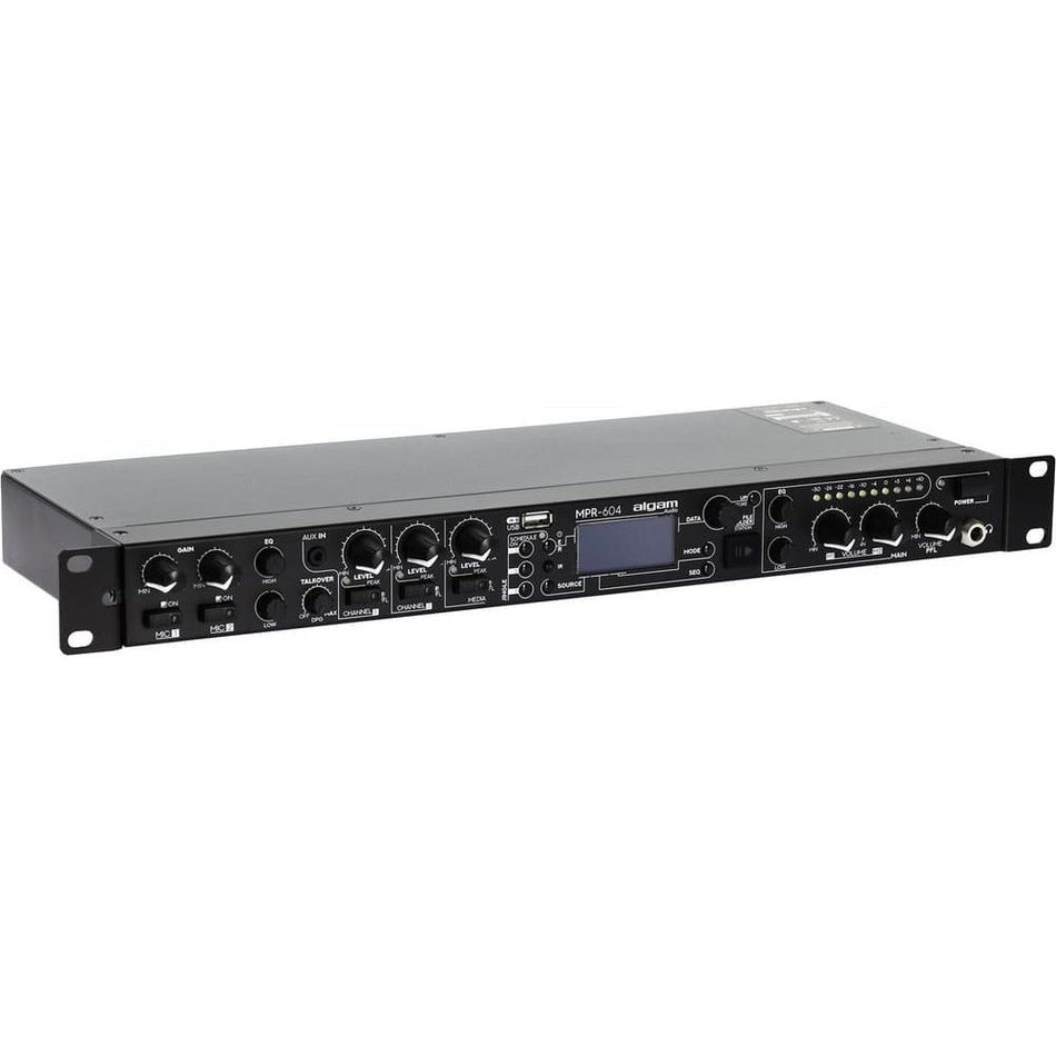 Algam MPR-604 – Mezclador amplificador multimedia rackeable de 6 entradas - Tempo Shop