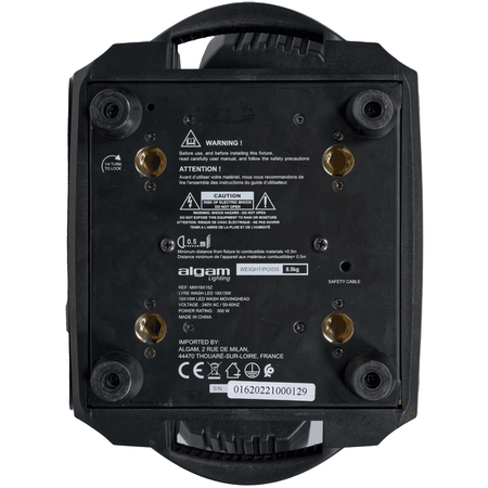 Algam MW19X15Z – Cabeza móvil LYRE WASH ZOOM 19×15W LEDs 4 en 1 - Tempo Shop