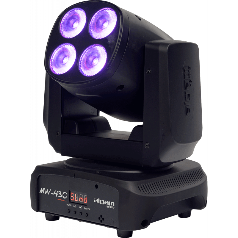 Algam MW430 – Cabeza móvil Wash LED 4×30W RGBW - Tempo Shop