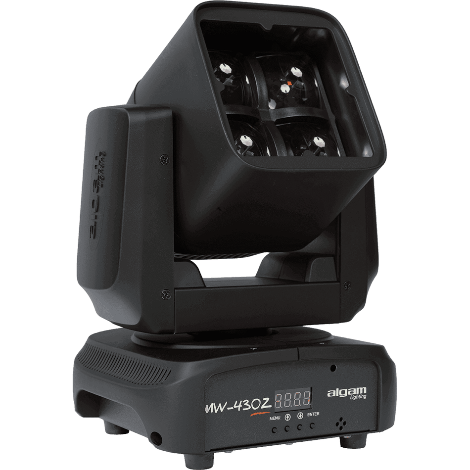 Algam MW430Z – Cabeza móvil Luz LED WASH 4 × 30W RGBW con Zoom - Tempo Shop