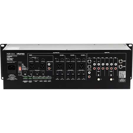 Algam MZR-804 – Mezclador de zona rackeable de 6+2 entradas (4 zonas) - Tempo Shop