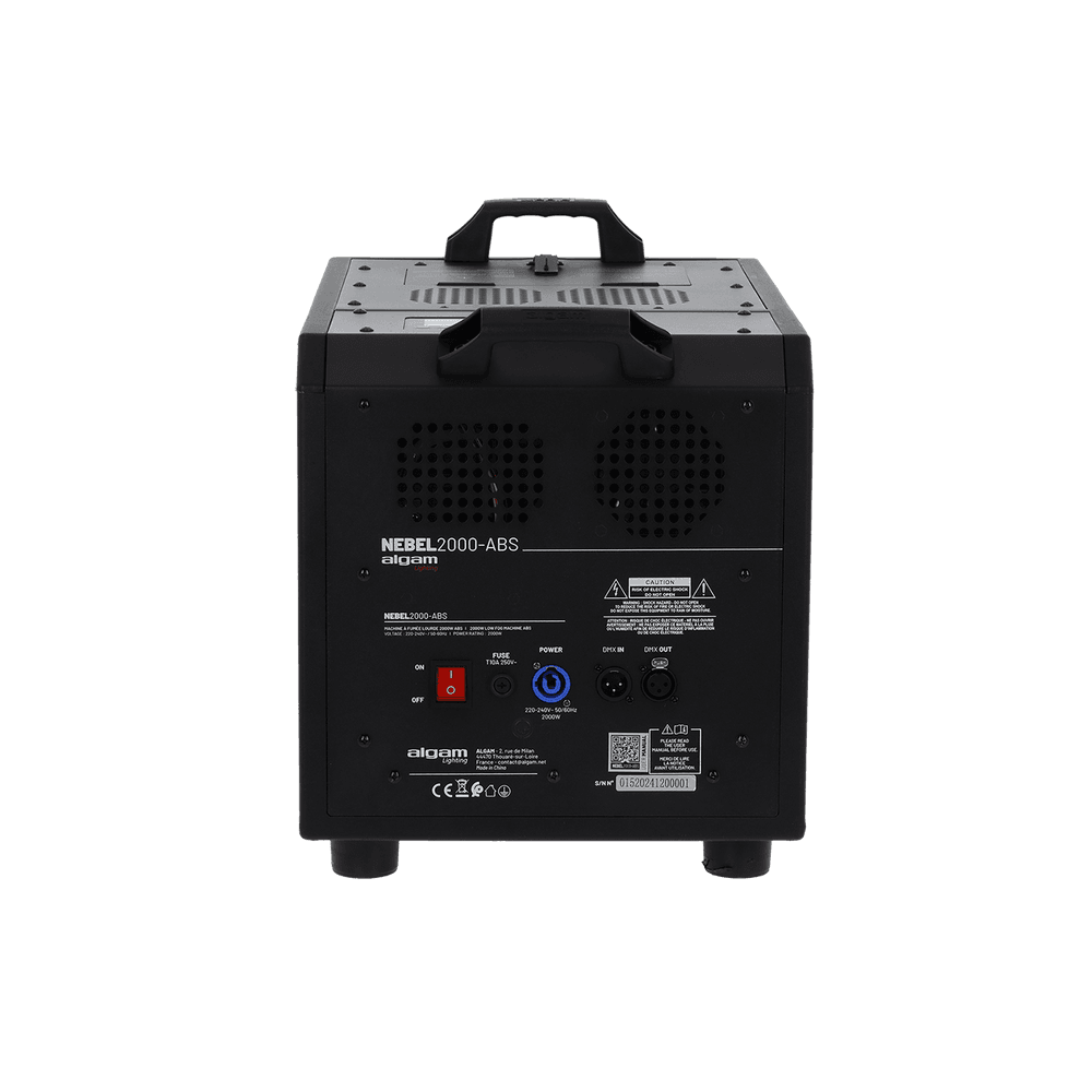 Algam NEBEL2000-ABS - Nebel 2000 - Máquina de humo denso de 2000W - Tempo Shop
