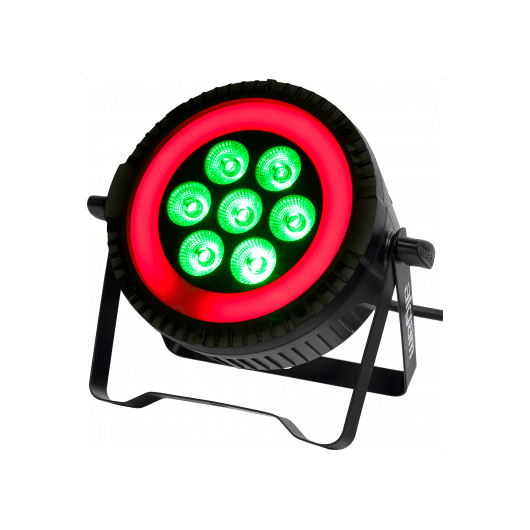 Algam PARWASH76-RING – Foco PAR LED 7×6W RGBW con anillo LED RGB - Tempo Shop