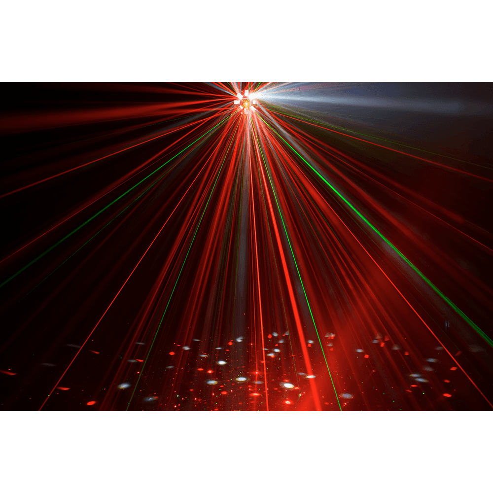 Algam PHEBUS2 – Proyector LED Láser Combo 3 en 1 (Derby, Estroboscópico y Láser) - Tempo Shop