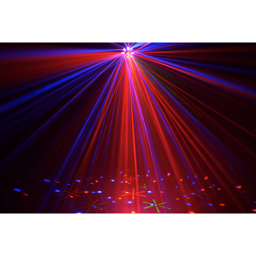 Algam PHEBUS2 – Proyector LED Láser Combo 3 en 1 (Derby, Estroboscópico y Láser) - Tempo Shop