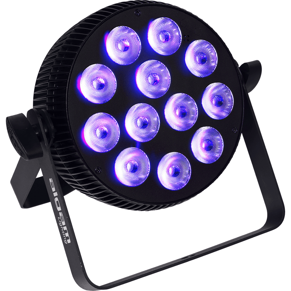 Algam SLIMPAR-1210-HEX – Foco proyector LED Slim 12×10W RGBWAU - Tempo Shop