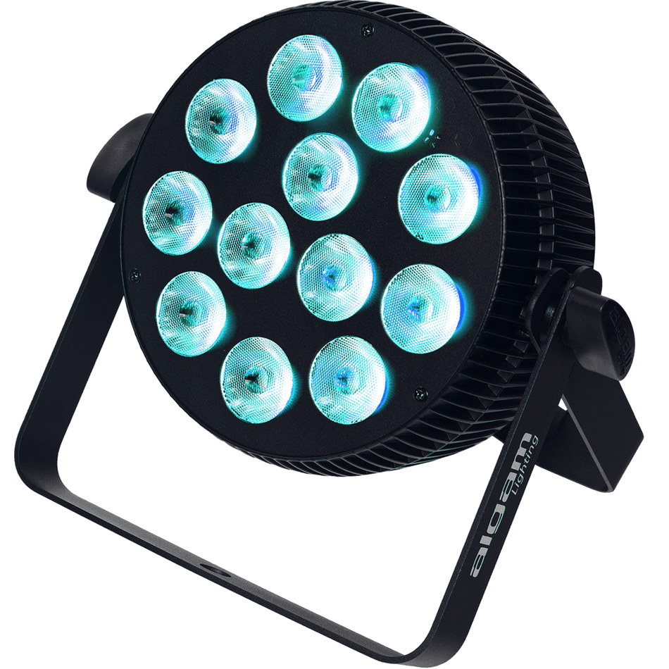 Algam SLIMPAR-1210-QUAD – Proyector LED Slim 12×10W RGBW - Tempo Shop