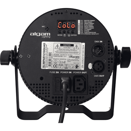 Algam SLIMPAR-1210-QUAD – Proyector LED Slim 12×10W RGBW - Tempo Shop