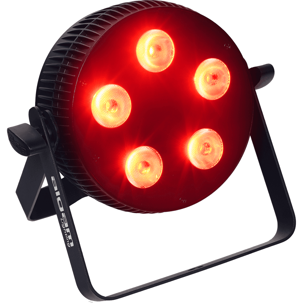 Algam SLIMPAR-510-QUAD – Foco proyector LED Slim 5×10W RGBW - Tempo Shop